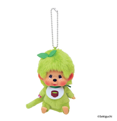 【レア！正規品！即日発送】抹茶モンチッチ 顔でか SSサイズ キーチェーン 男の子 バッグチャーム SNS