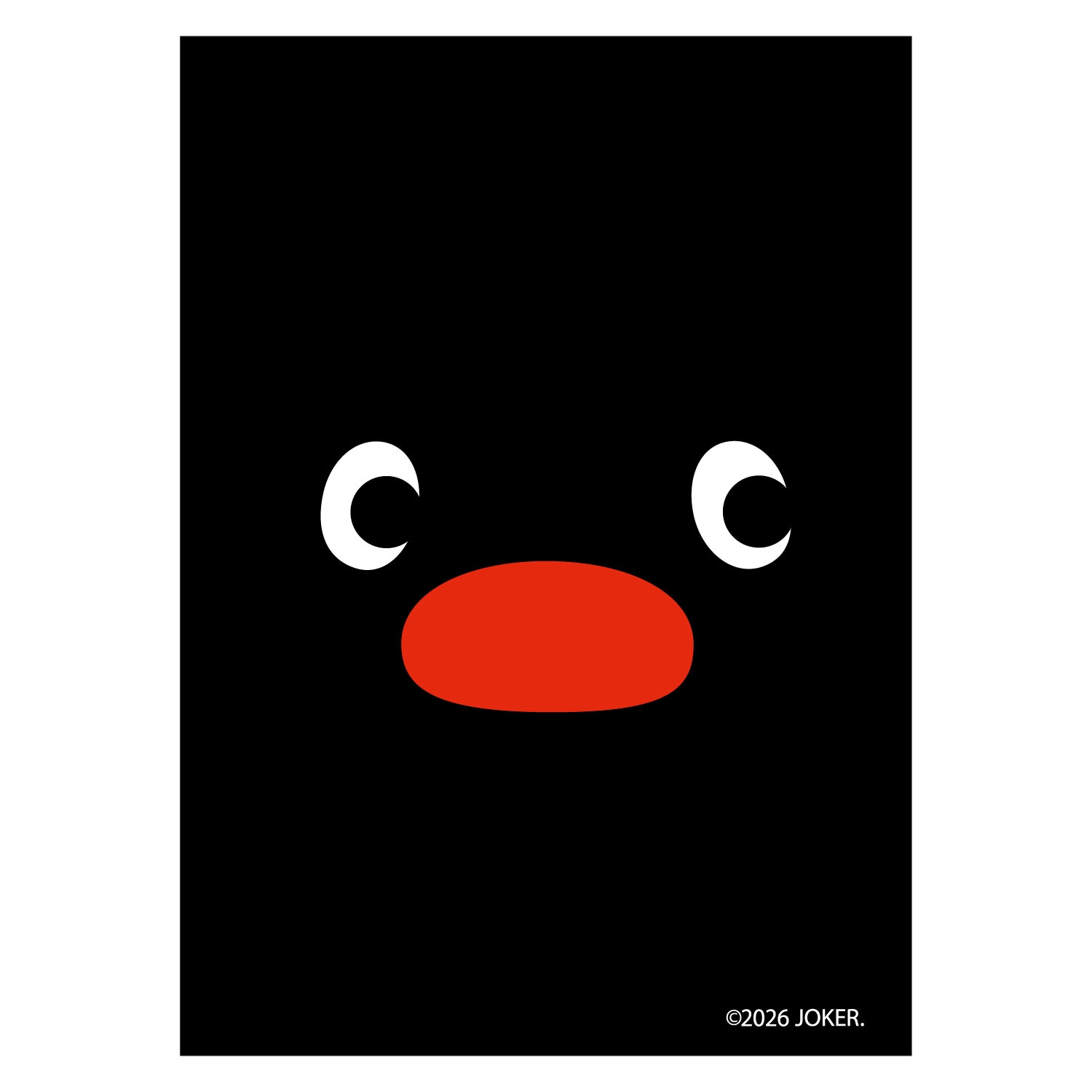 【4月30日発売予定！ただいま予約受付中】カードスリーブレギュラー用キャラクタースリーブ ピングー フェイス