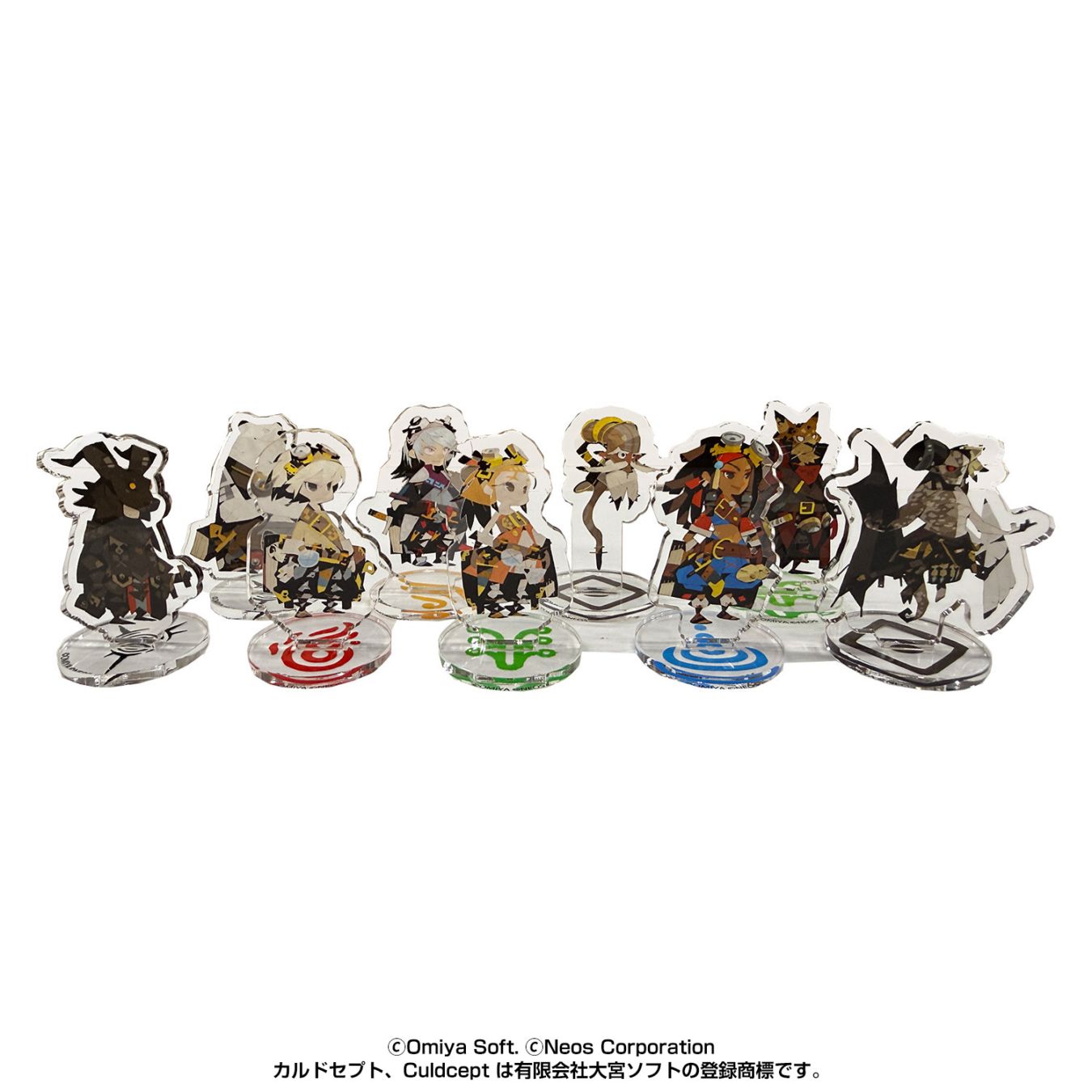 カルドセプト　ビギンズ　キャラクターゲームピース　セット（9種ＢＯＸ販売） CC-ACB-0001
