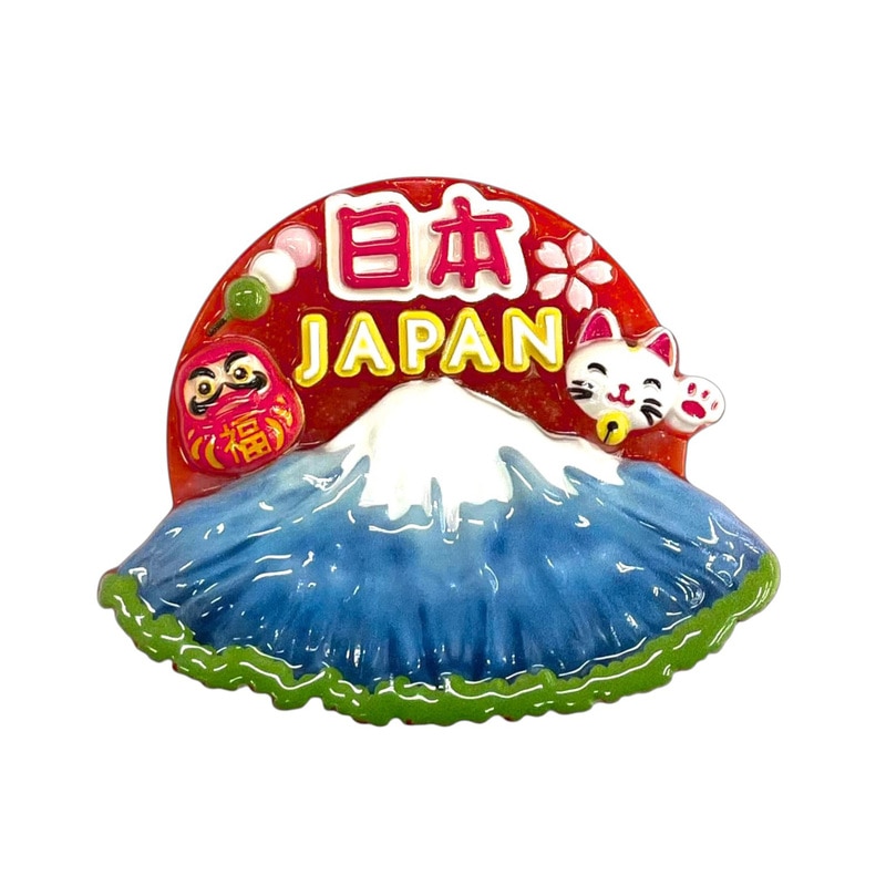 おぎす商事　３Ｄマグネット　３Ｄ富士山 BMG-16419