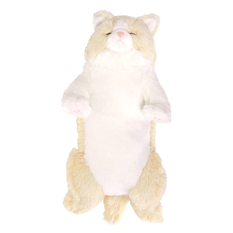 サンレモン　ひざねこ　すやすや　Ｍサイズ　クリーム P-6472