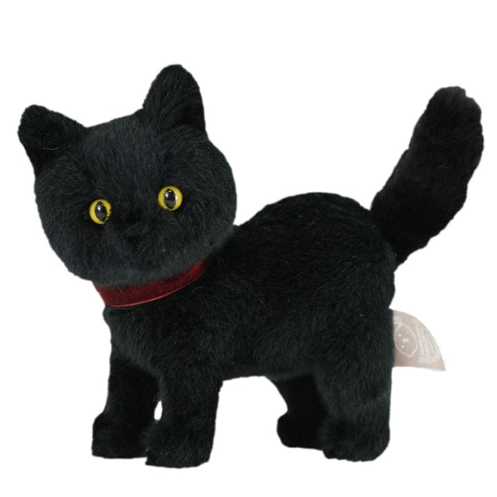 サンレモン　ジョリィ　ぬいぐるみ　ふりむき　ブラック P-9982