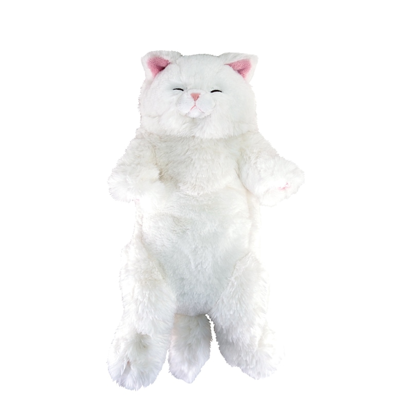サンレモン　ひざねこ　すやすや　ペルシャ　Ｍサイズ　ホワイト P-1273