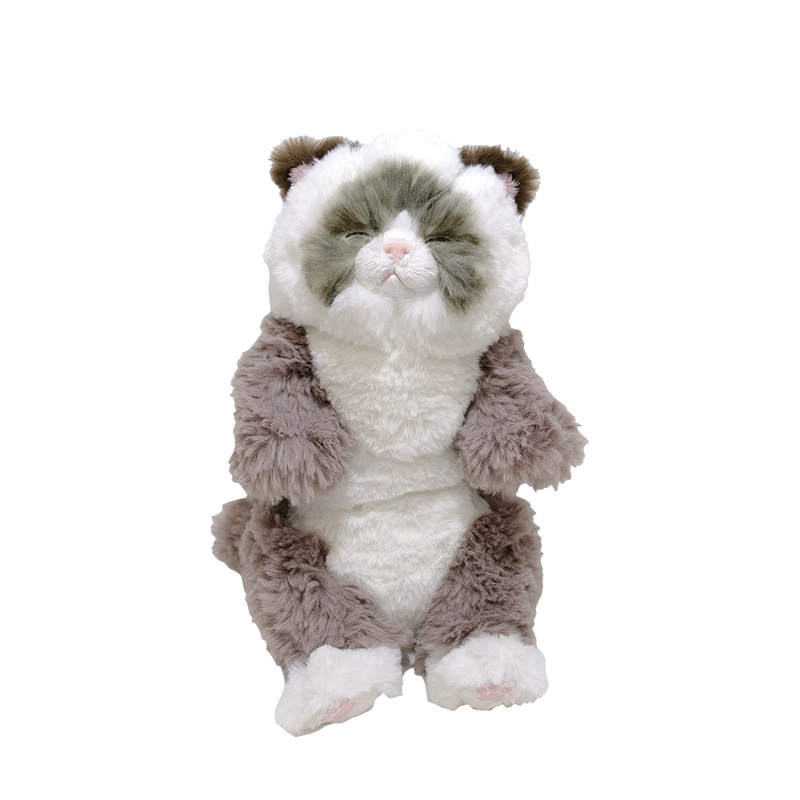 サンレモン　ひざねこ　すやすや　Ｓサイズ　ラグドール　グレプブラウン P-1583