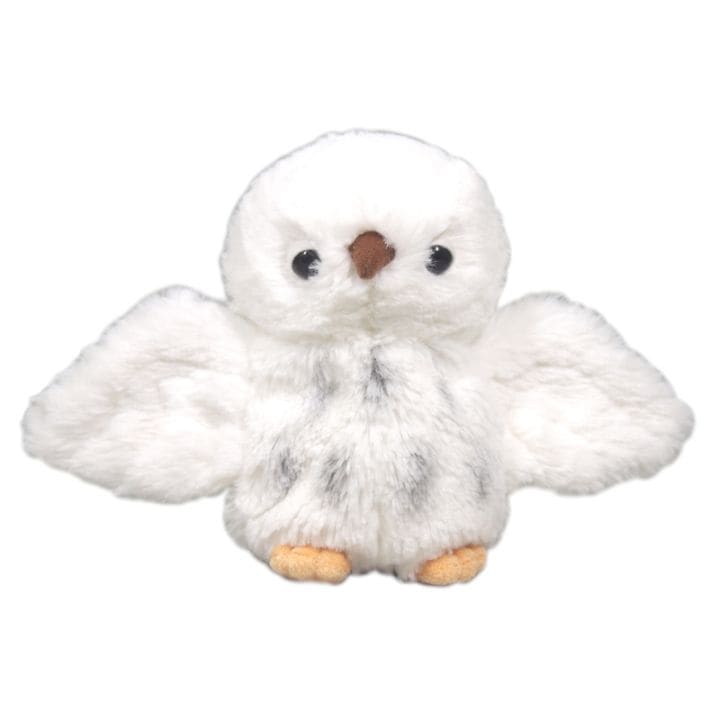 サンレモン　フラッフィーズ　ぬいぐるみ　Ｓサイズ　ふくろう　ホワイト P-8831