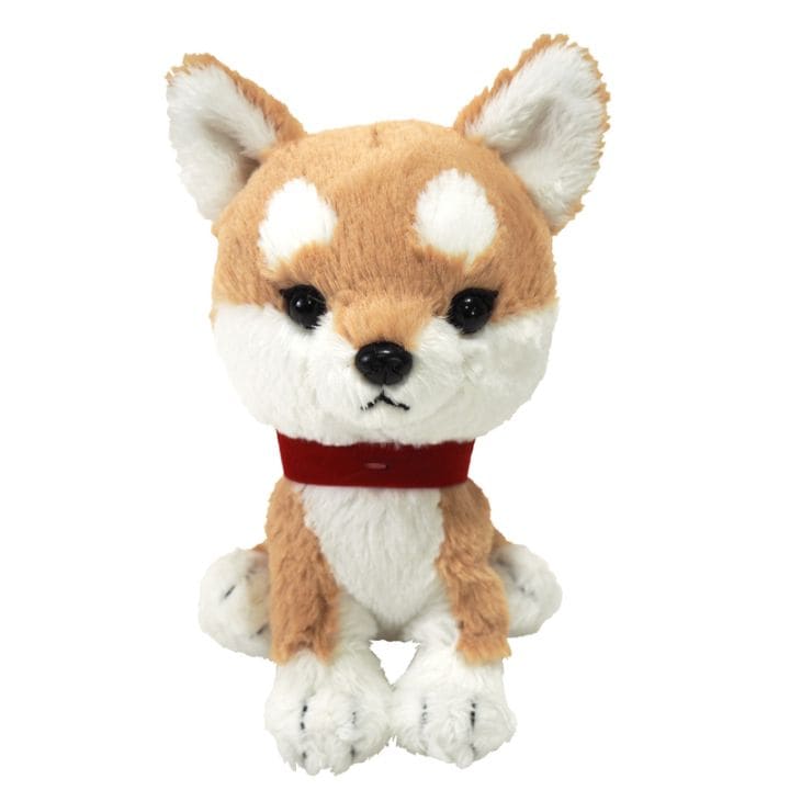 サンレモン　パプス！　ぬいぐるみ　Ｓサイズ　シバイヌ　ベージュ　P-5952