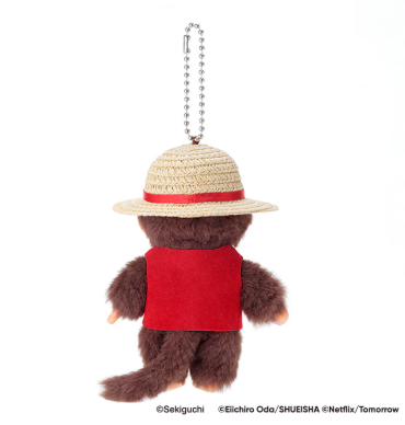 モンチッチ×ルフィ ぬいぐるみ　モンチッチ キーチェーン2体 レア！正規品！即日発送】モンチッチ×NETFLIX ONE PIECE Season 2