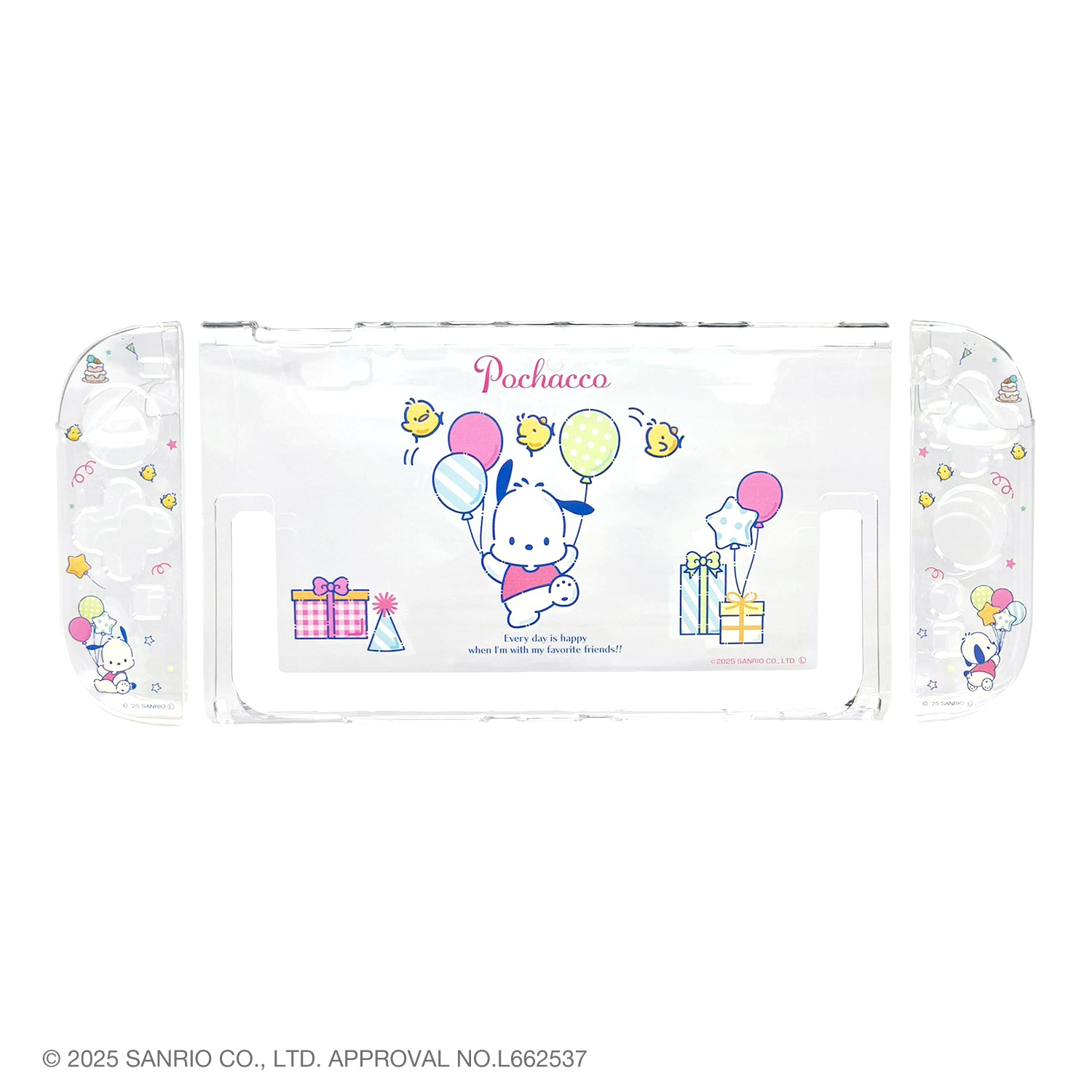 【限定品超美品】サンリオキャラクターズ 11 x 11 x 13.3 cm Switch有機EL用セパレート型クリアケース サンリオ