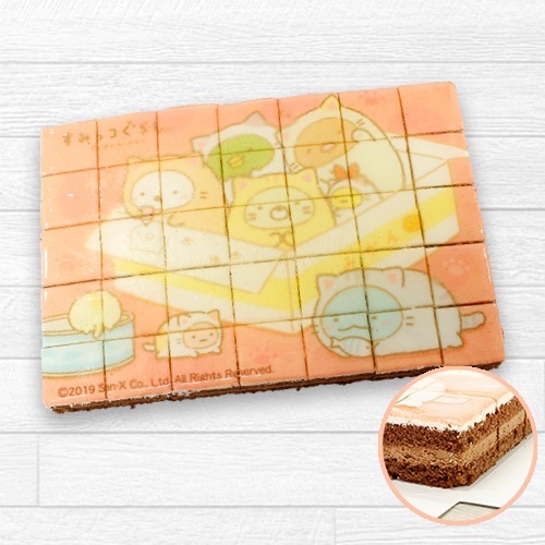 シート35チョコ「すみっコぐらしのねこびより」