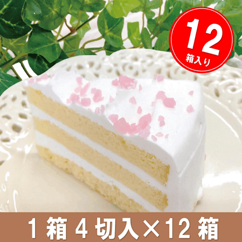 ドルチェ・はじけるヨーグルト 1箱4切入×12箱 業務用カットケーキ
