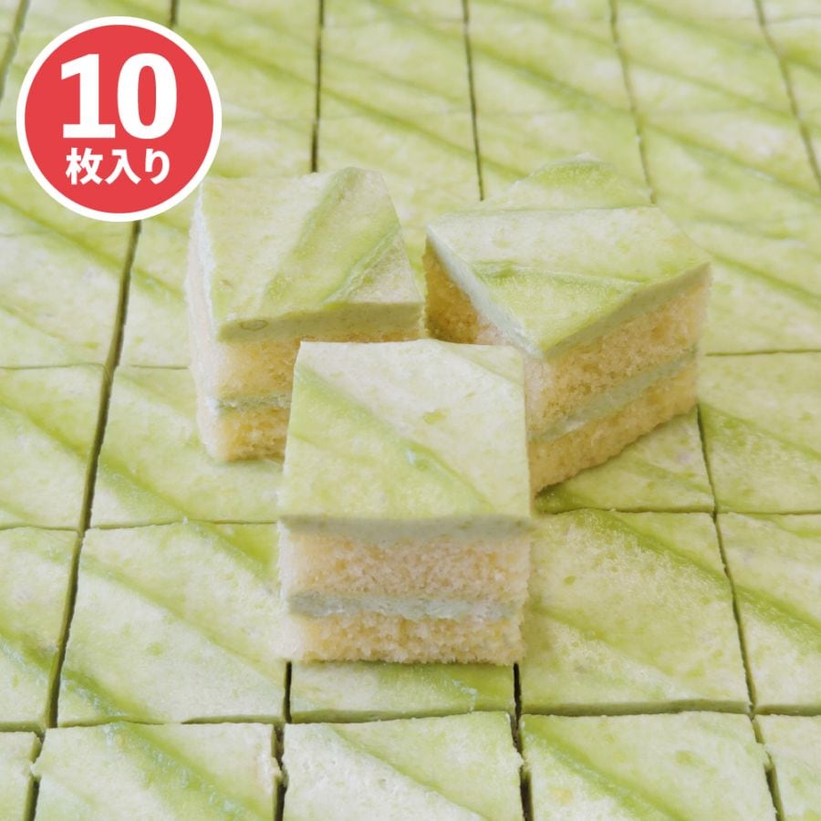 シート70　枝豆シェイク味　10枚／1ケース　業務用シートケーキ