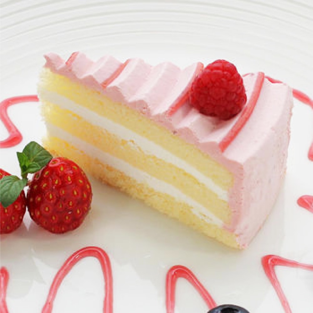 ドルチェ・ベリー&ミルク 1箱4切入×12箱 業務用カットケーキ