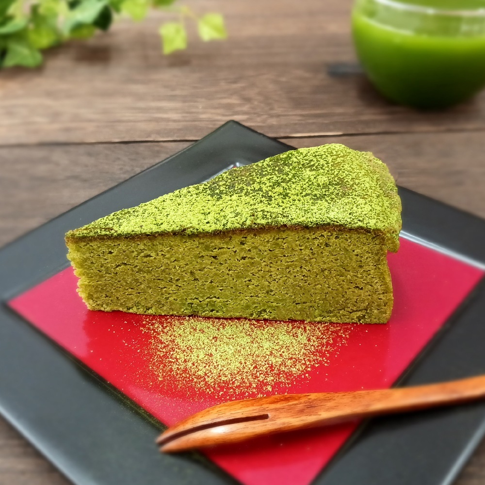 京都産抹茶ショコラ　1箱4切入×12箱　業務用カットケーキ