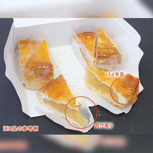 【B級品】りんごいっぱいアップルパイ 6切入