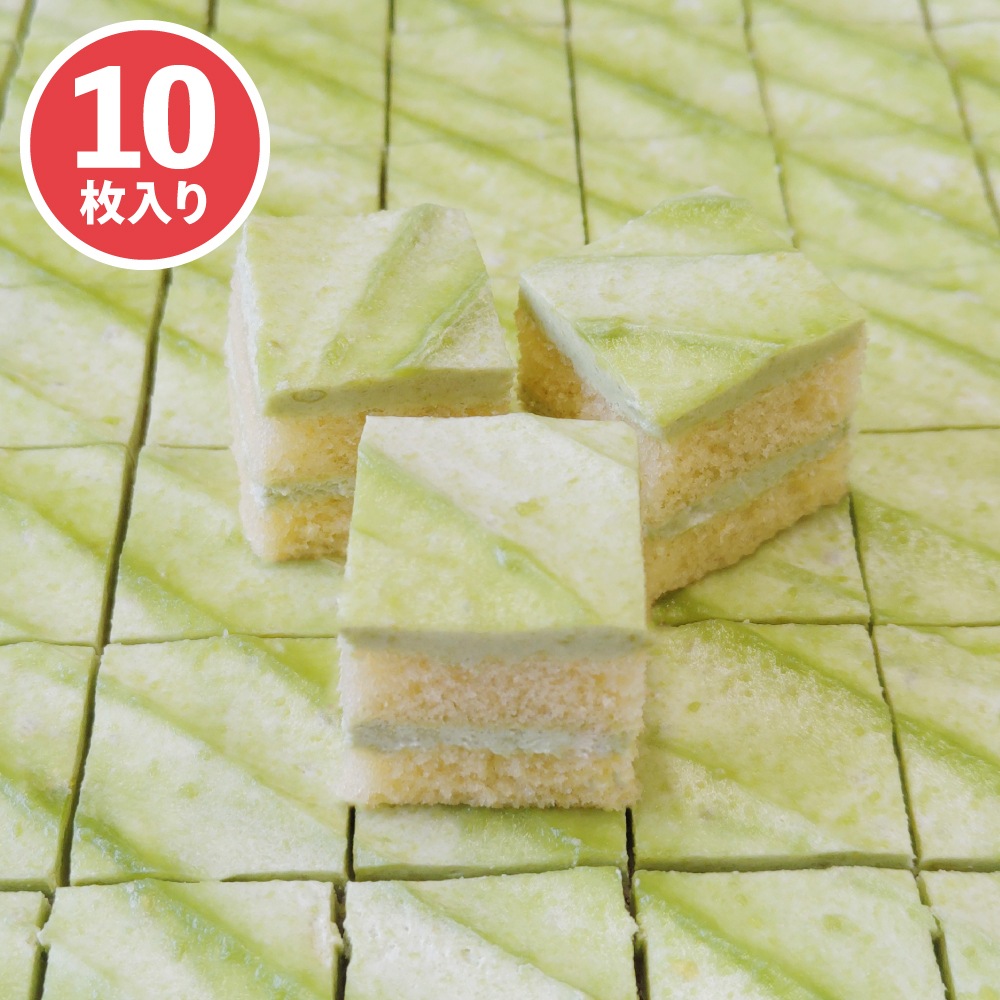 シート70　枝豆シェイク味　10枚／1ケース　業務用シートケーキ