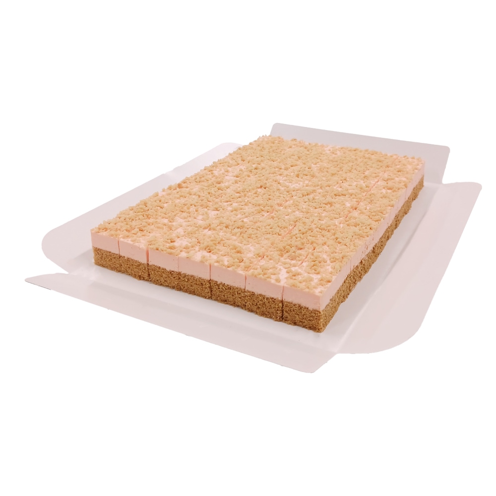 シート70 とろっと!プリンムース いちご味 10枚/1ケース 業務用シートケーキ