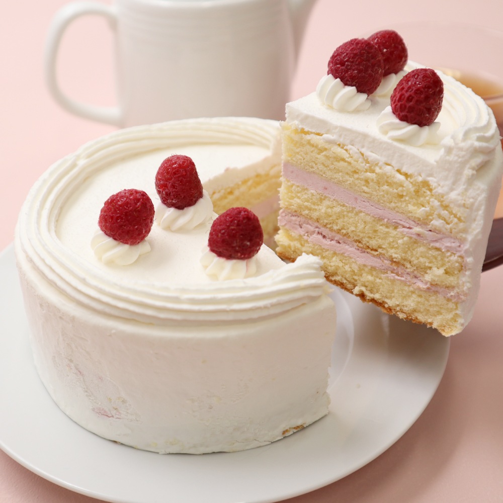 アニバーサリーケーキ4号 ロウソクつき 12台 業務用ホールケーキ