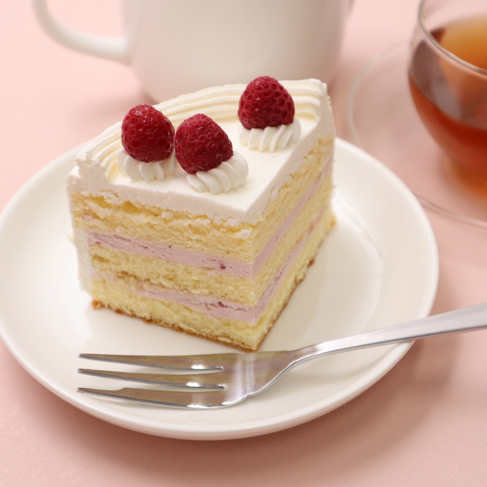 アニバーサリーケーキ4号 ロウソクつき 12台 業務用ホールケーキ