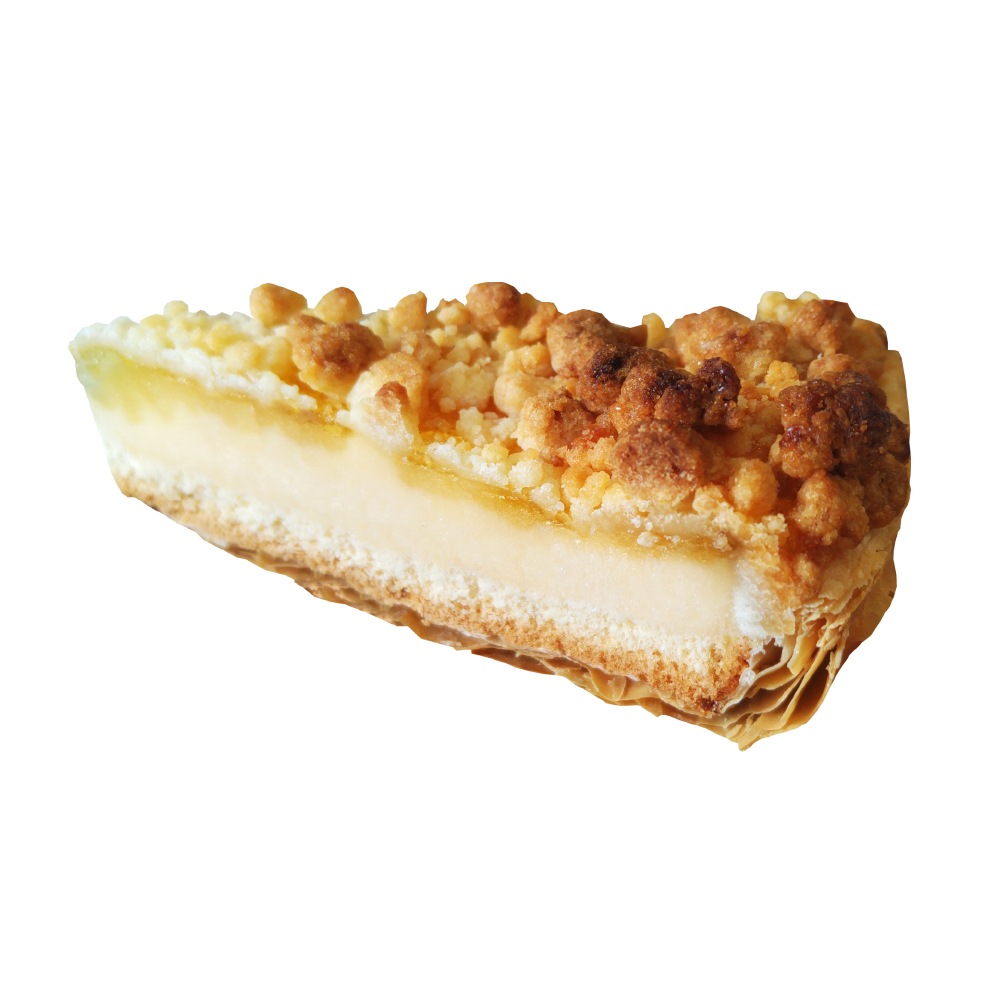 瀬戸内産レモンのカスタードパイ 1箱4切入×12箱 業務用カットケーキ