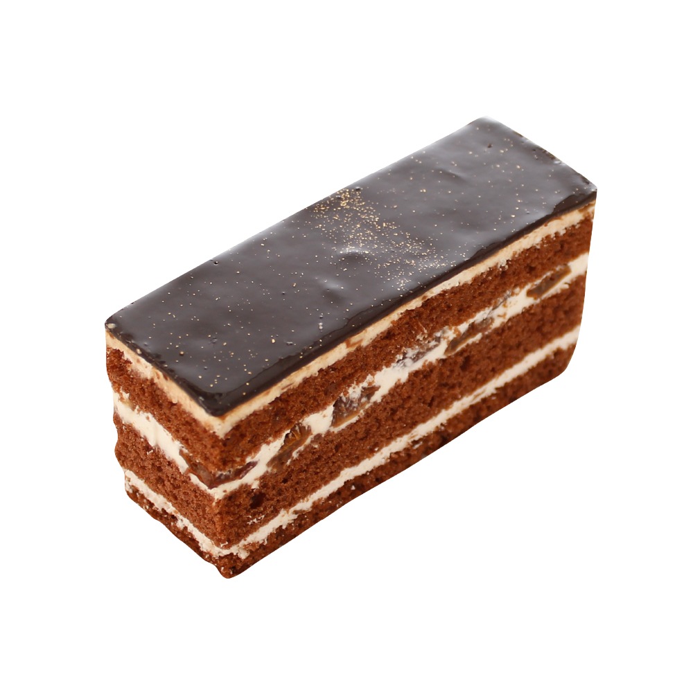 トランシェ・ド・ラムレーズン　1箱4切入×12箱　業務用カットケーキ