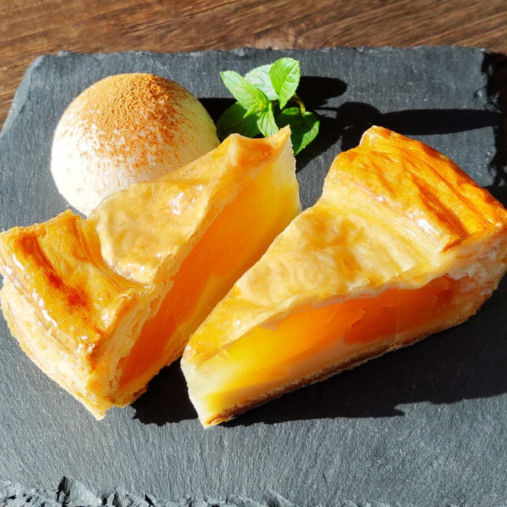 津軽りんごのアップルパイ 1箱2切入×24箱 業務用カットケーキ