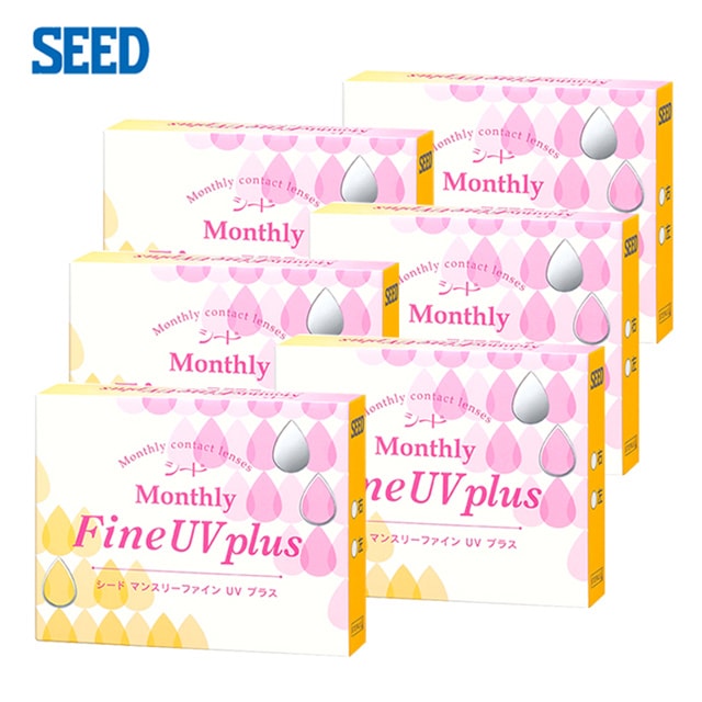  ޥ󥹥꡼եUV ץ饹6Ȣۡڥ᡼̵ۡԲġԲġӻԲġ SEED Monthly Fine UV plus