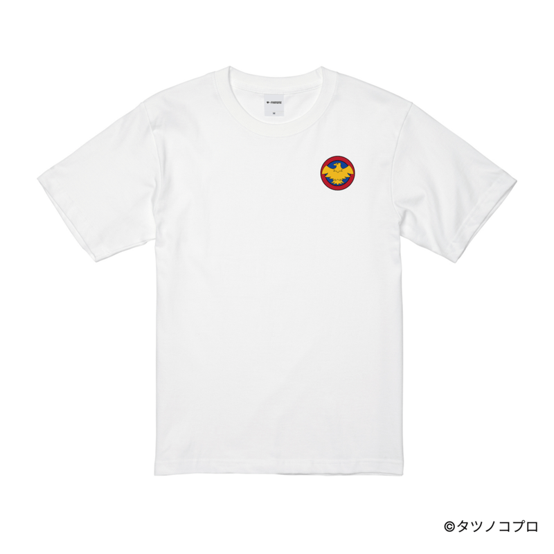 未来警察ウラシマン/刺繍ロゴTシャツ(機動メカ分署)/ホワイト