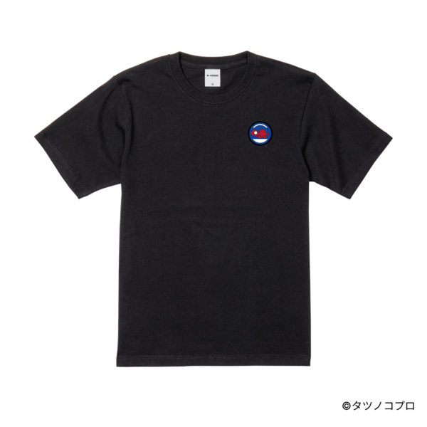 未来警察ウラシマン/刺繍ロゴTシャツ(ジャケットワッペン)/ブラック