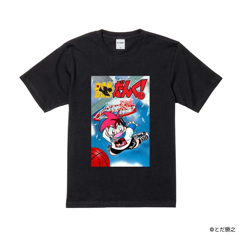 DANDANだんく！/プリントカバーTシャツ(2巻)/ブラック
