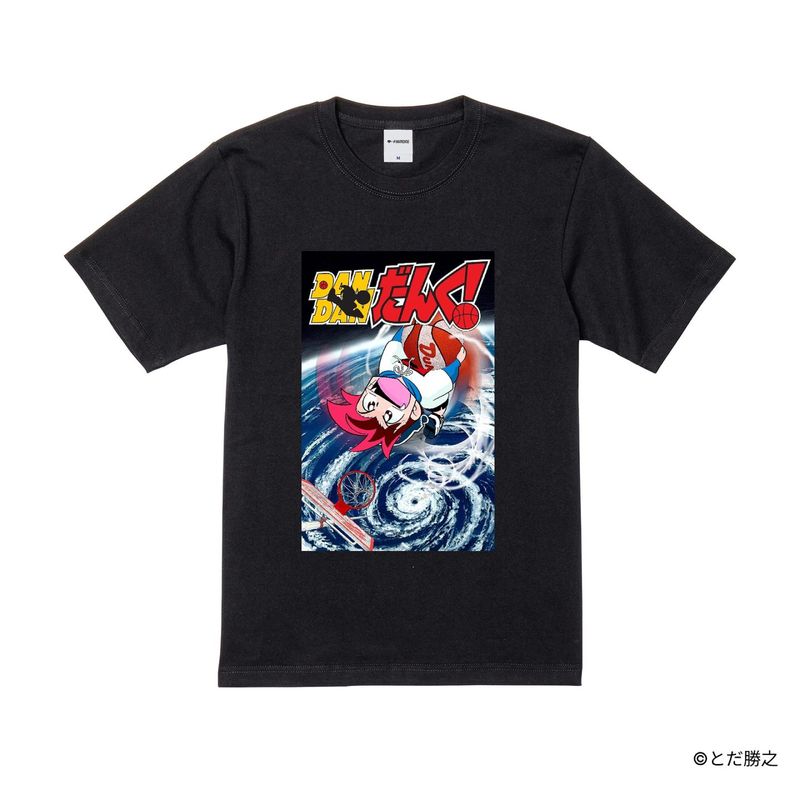 DANDANだんく！/プリントカバーTシャツ(6巻)/ブラック