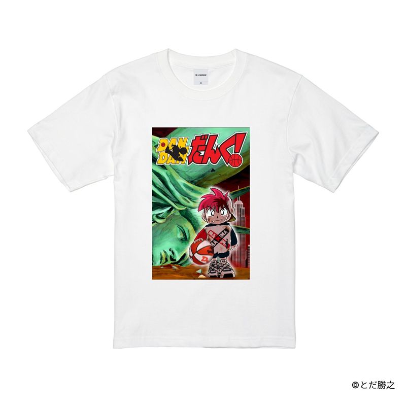 DANDANだんく！/プリントカバーTシャツ(8巻)/ホワイト