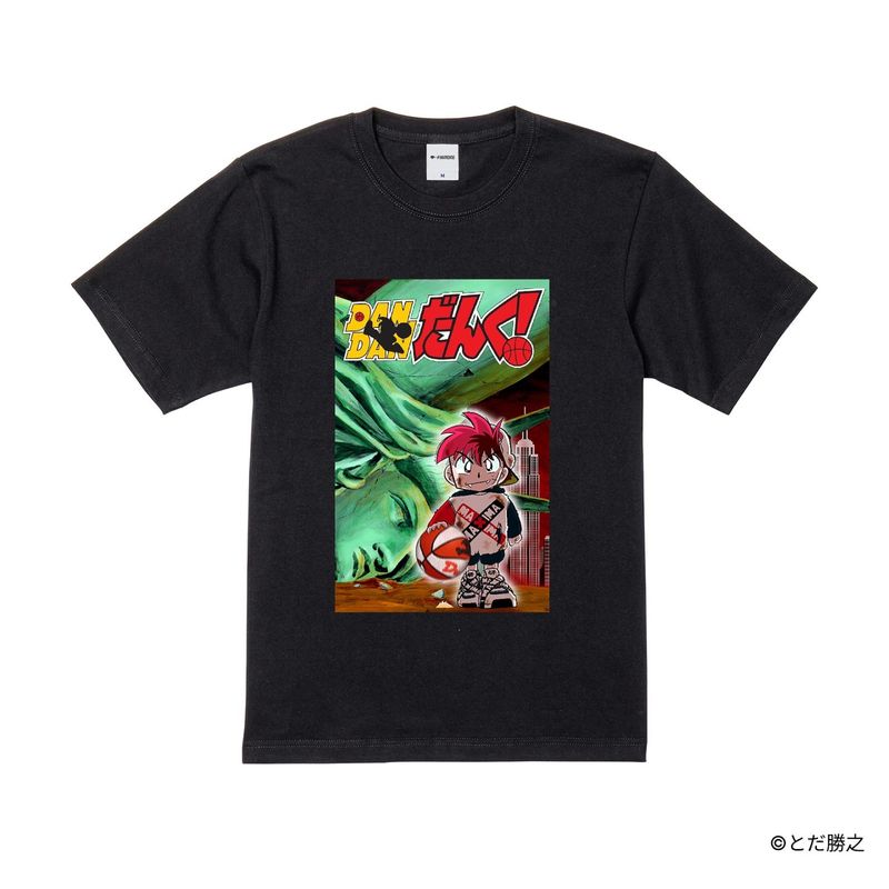 DANDANだんく！/プリントカバーTシャツ(8巻)/ブラック