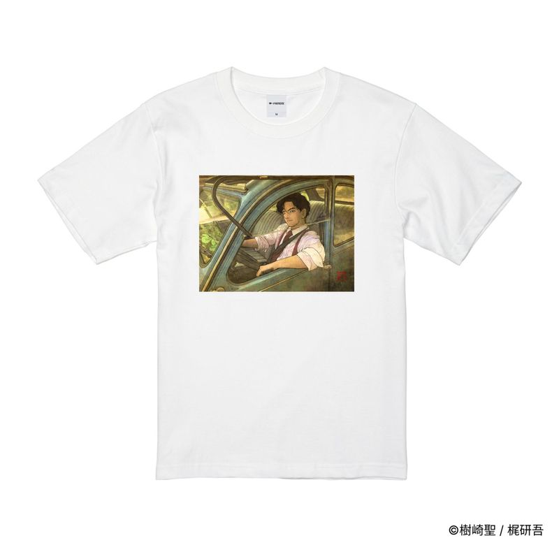 交通事故鑑定人 環倫一郎/プリントカラーTシャツ(キービジュアル)/ホワイト