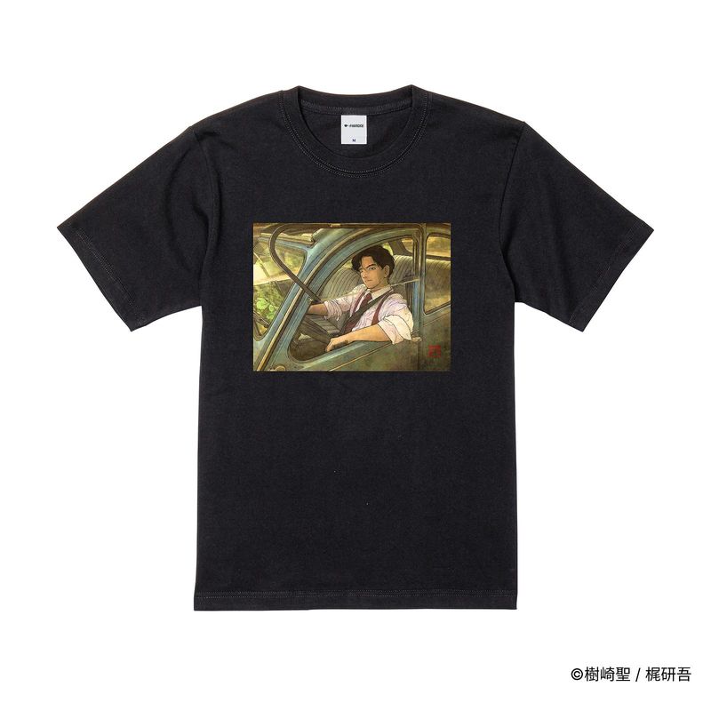 交通事故鑑定人 環倫一郎/プリントカラーTシャツ(キービジュアル)/ブラック