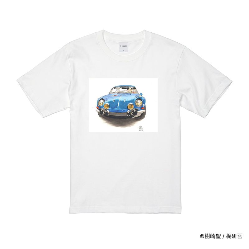 交通事故鑑定人 環倫一郎/プリントカラーTシャツ(ベルリネット)/ホワイト