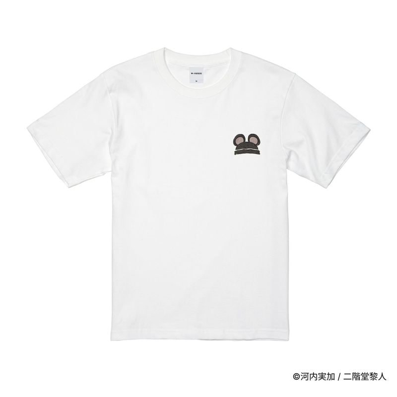 渋柿信介の事件簿/刺繍ロゴTシャツ(帽子)/ホワイト