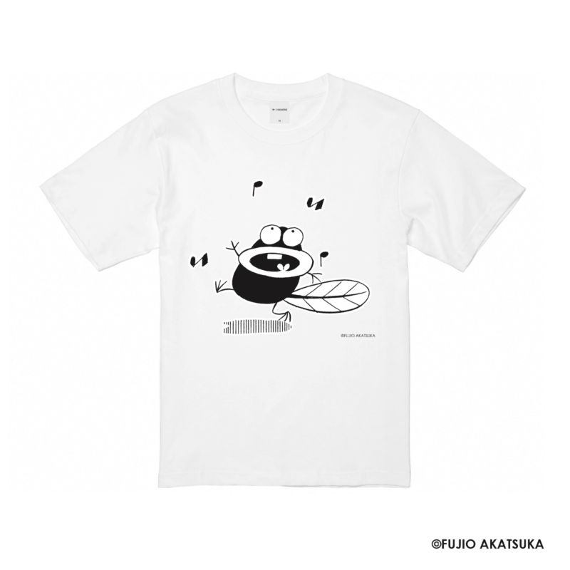 赤塚不二夫/オタマンTシャツ/ホワイト
