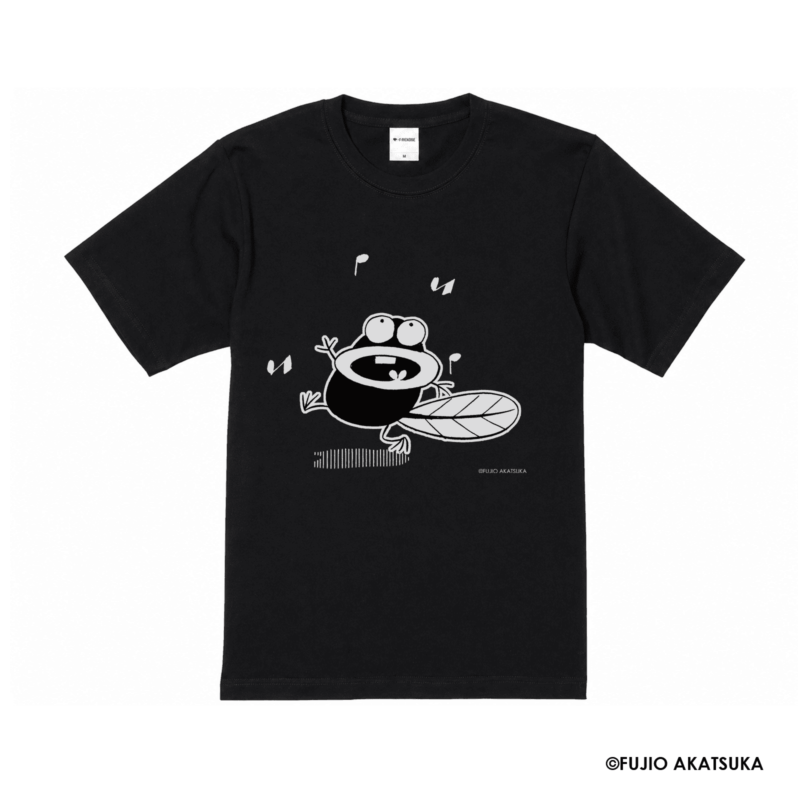 赤塚不二夫/オタマンTシャツ/ブラック