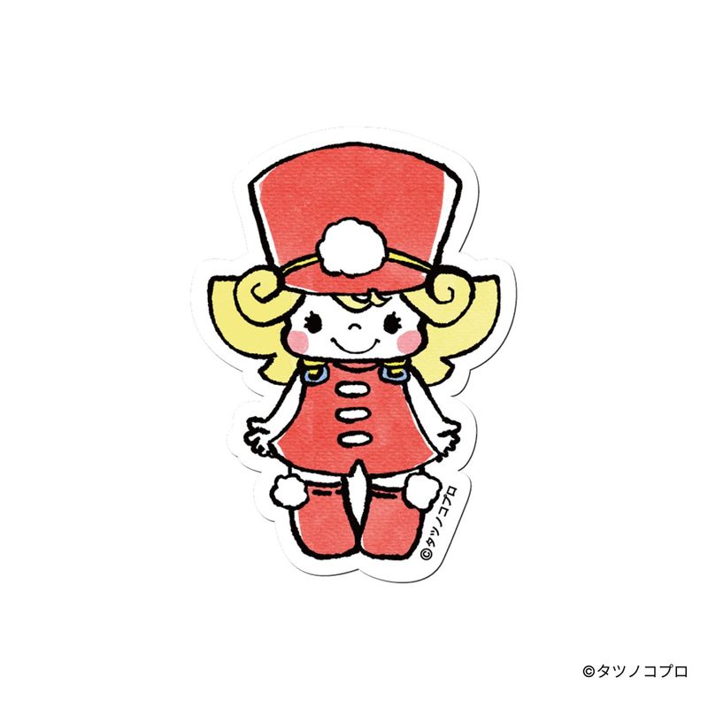 風船少女テンプルちゃん/キャラクターステッカー(テンプル・ファーマー)