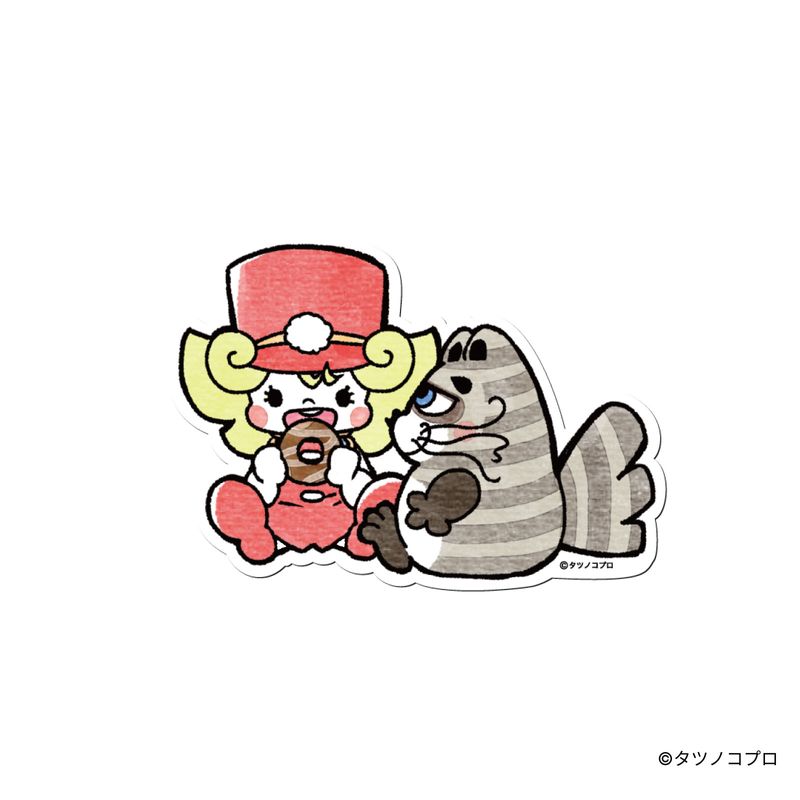 風船少女テンプルちゃん/シーンステッカー(もぐもぐテンプルちゃん)