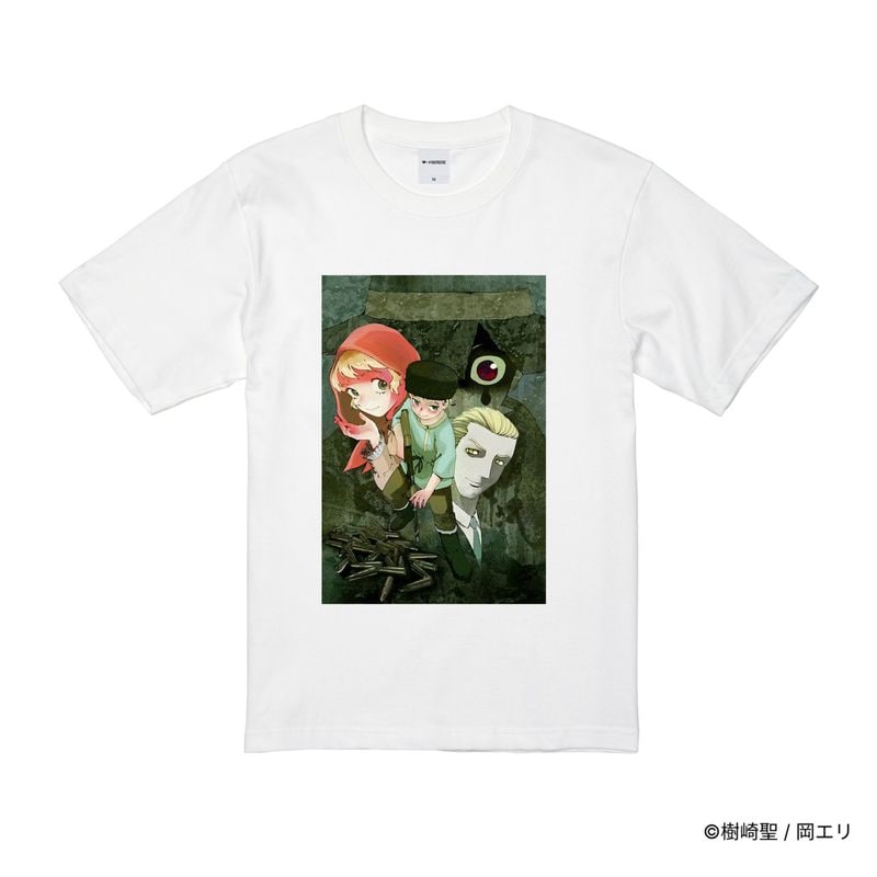 ZOMBIEMEN/プリントカラーTシャツ(エカテリナ)/ホワイト