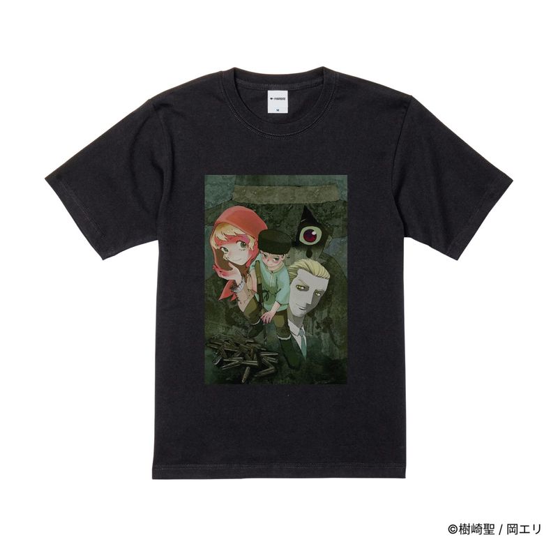 ZOMBIEMEN/プリントカラーTシャツ(エカテリナ)/ブラック