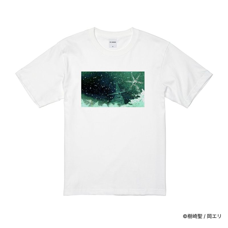 ZOMBIEMEN/プリントカラーTシャツ(ロシアのショボクロ)/ホワイト