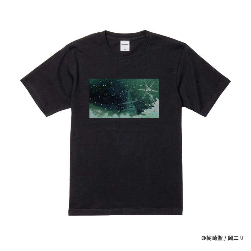 ZOMBIEMEN/プリントカラーTシャツ(ロシアのショボクロ)/ブラック