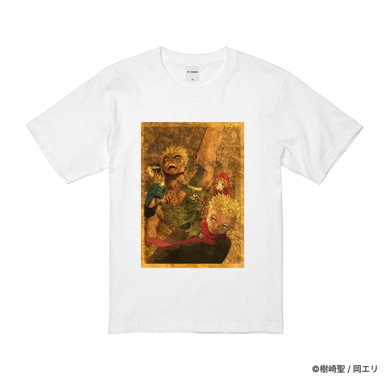 ZOMBIEMEN/プリントカラーTシャツ(完全版カバー)/ホワイト