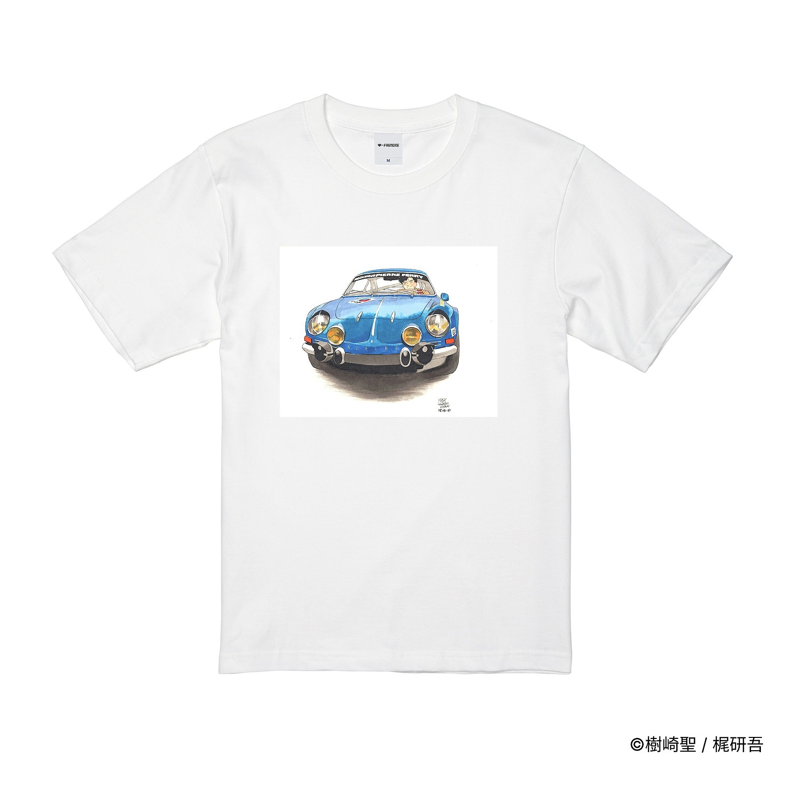 交通事故鑑定人 環倫一郎/プリントカラーTシャツ(ベルリネット)/ホワイト