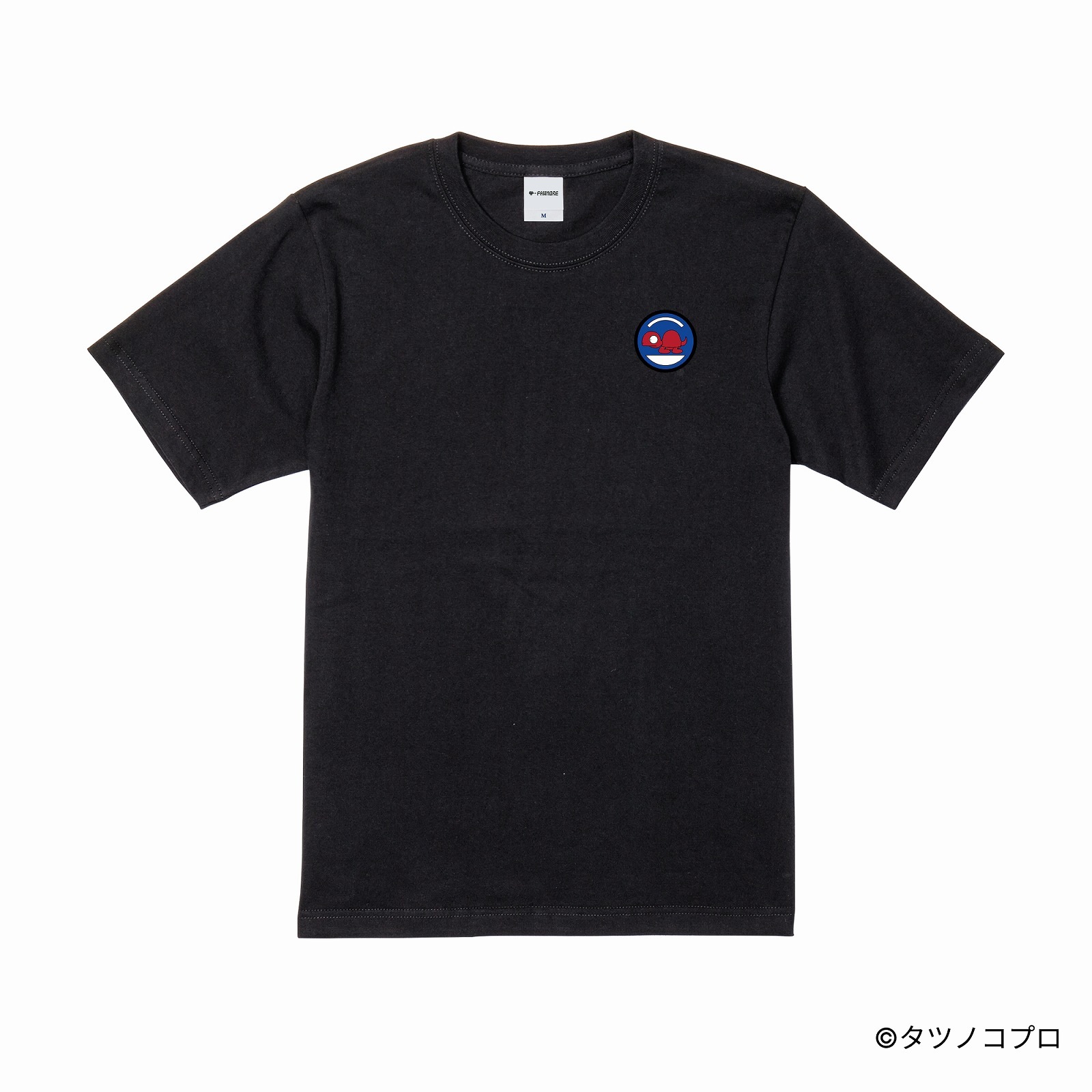 未来警察ウラシマン/刺繍ロゴTシャツ(ジャケットワッペン)/ブラック