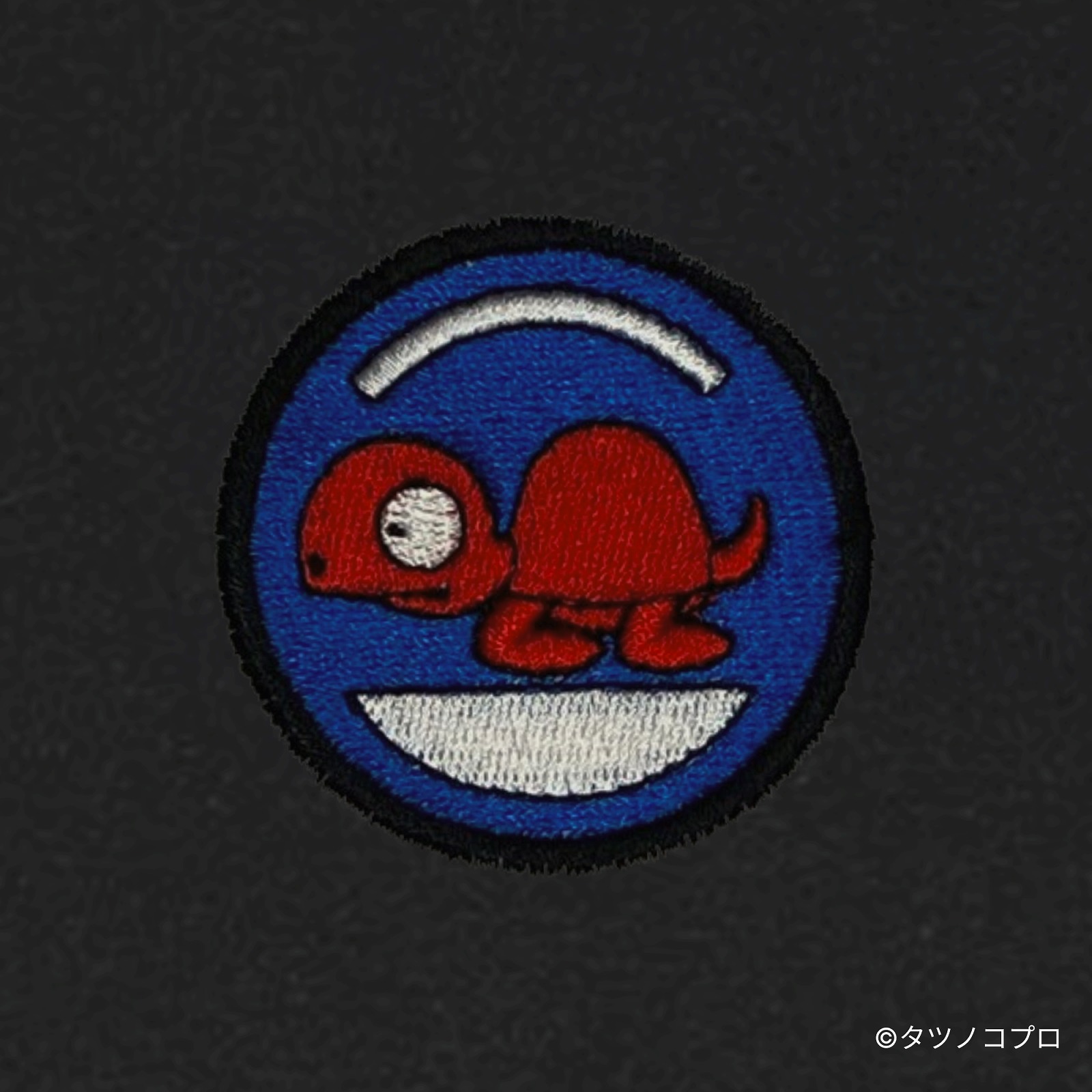 未来警察ウラシマン/刺繍ロゴTシャツ(ジャケットワッペン)/ブラック