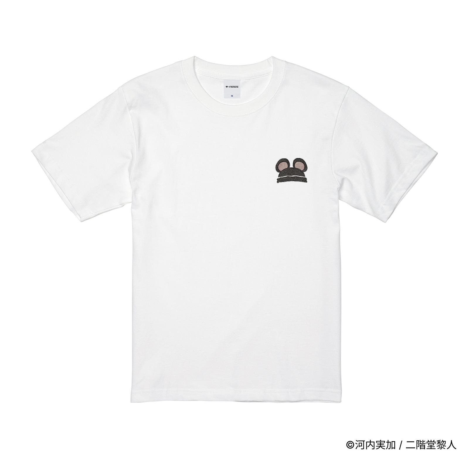 渋柿信介の事件簿/刺繍ロゴTシャツ(帽子)/ホワイト