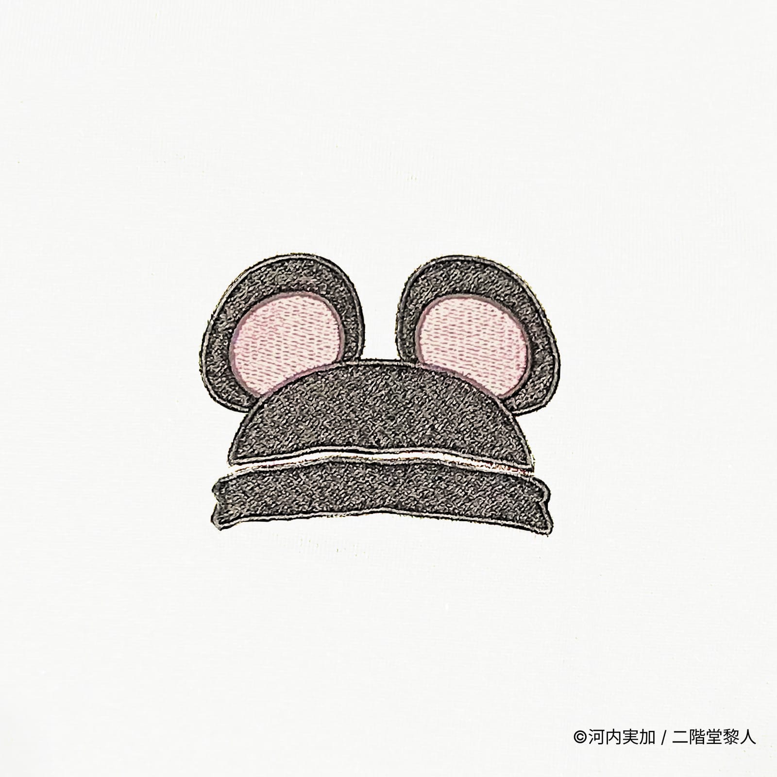 渋柿信介の事件簿/刺繍ロゴTシャツ(帽子)/ホワイト